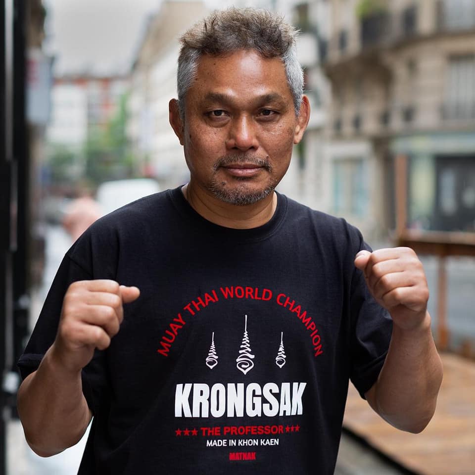 Photo du boxeur et coach Krongsak